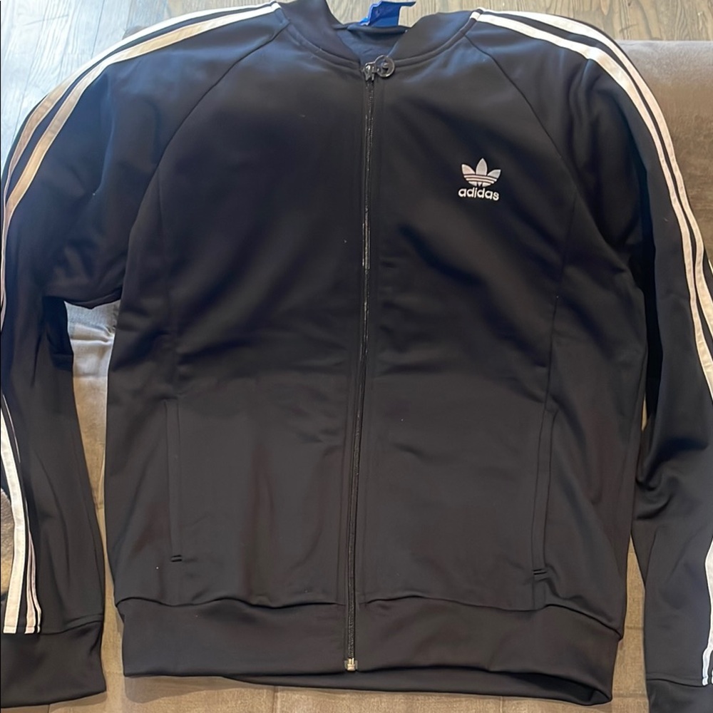 Adidas Black Track Jacket